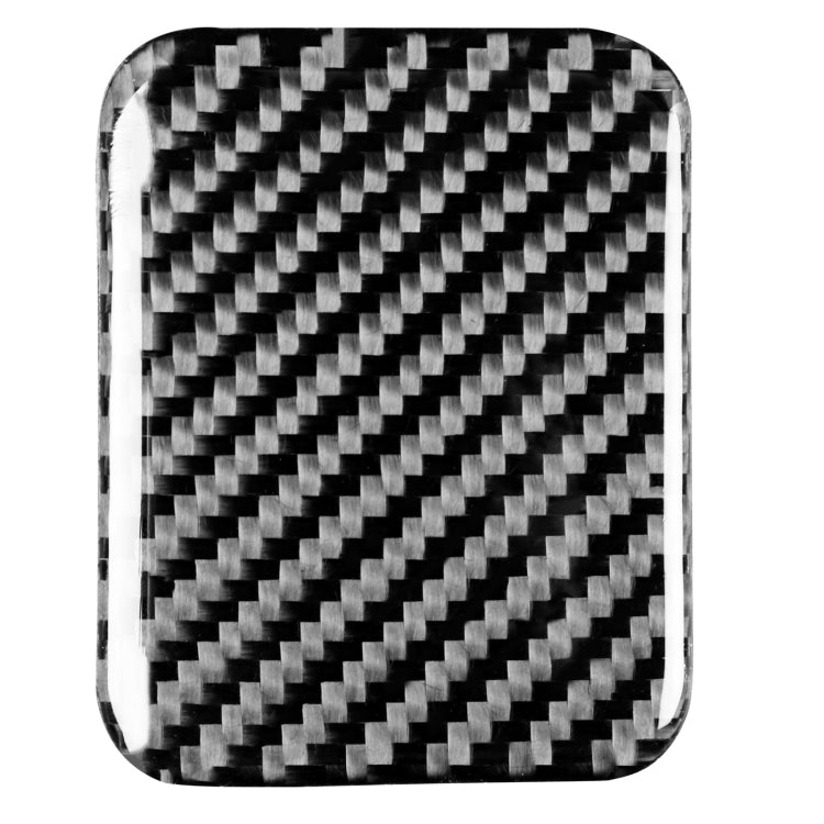 Car Carbon Fiber Storage Box Cover Decorative Sticker for Subaru BRZ
