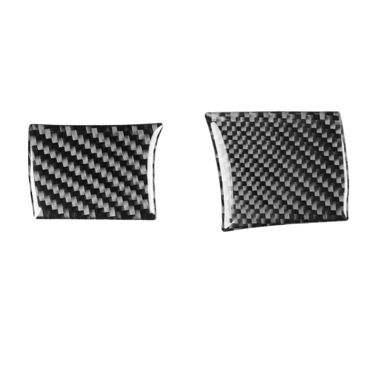 Carbon Fiber Car Steering Wheel Left Right Side Decorative Sticker