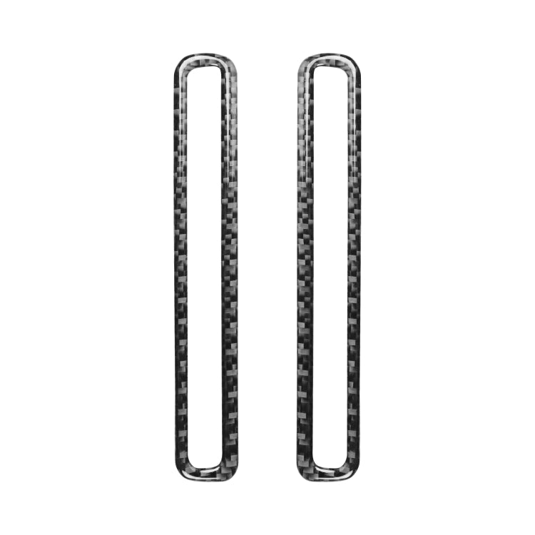 Carbon Fiber Car Door Air Outlet Decorative Sticker for Dodge