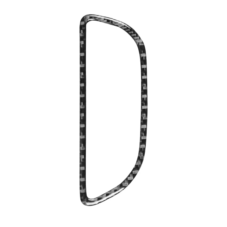 Carbon Fiber Car Gear Storage Box Frame Decorative Sticker for Dodge