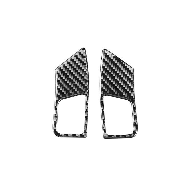 2 PCS / Set Carbon Fiber Car Steering Wheel Button B Version