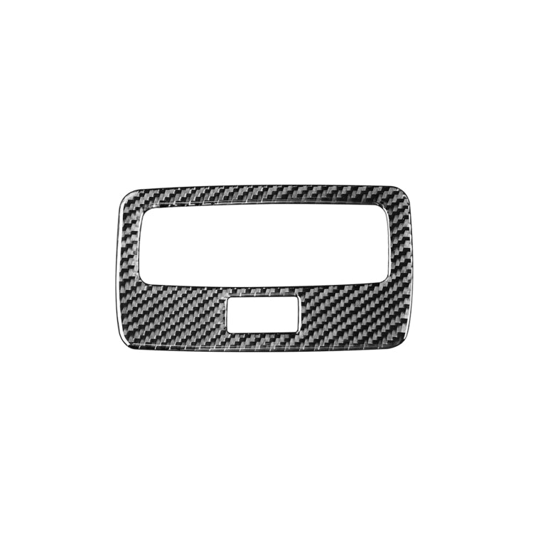 Carbon Fiber Car Rear Reading Light Panel Decorative Sticker for