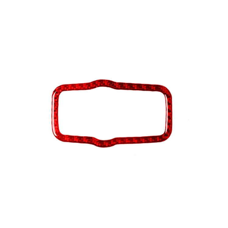 Carbon Fiber Car Headlight Switch Panel Decorative Sticker for Alfa