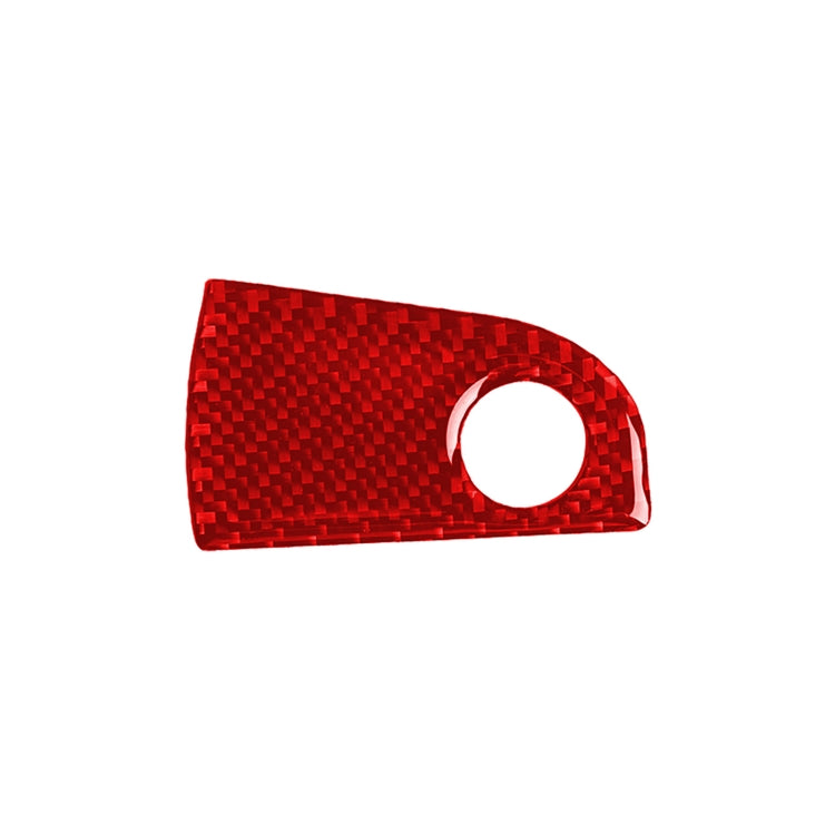Carbon Fiber Car Co-pilot Storage Decorative Sticker for Alfa Romeo