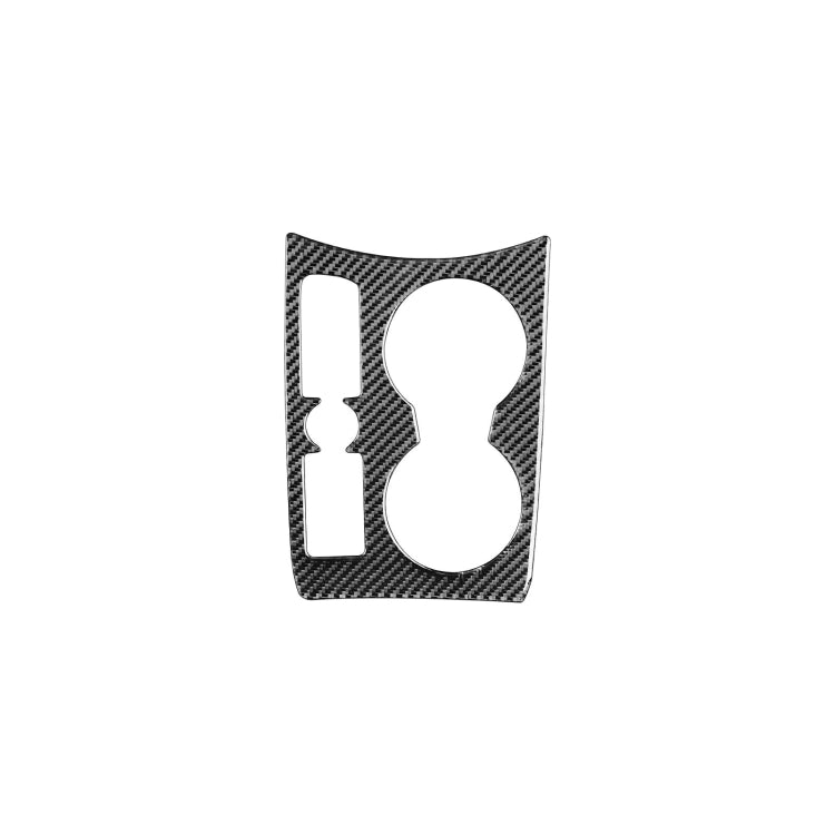 Carbon Fiber Car Water Cup Panel Decorative Sticker for Audi Q3