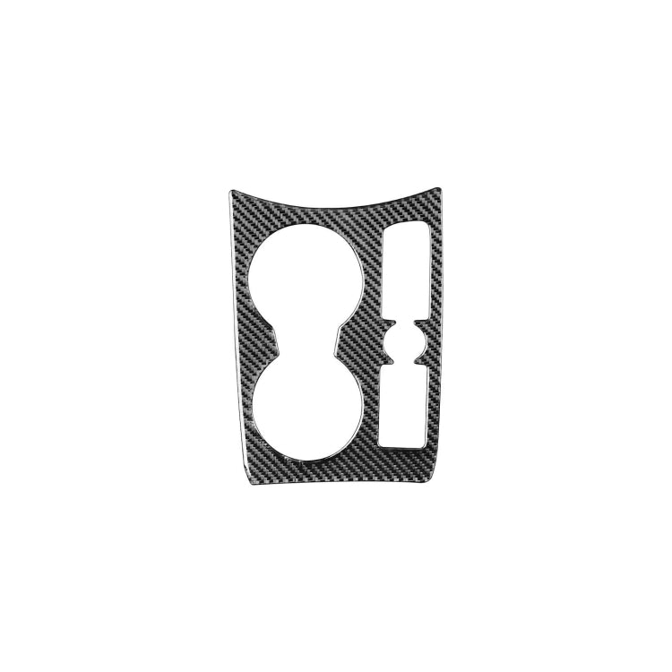 Carbon Fiber Car Water Cup Panel Decorative Sticker for Audi Q3
