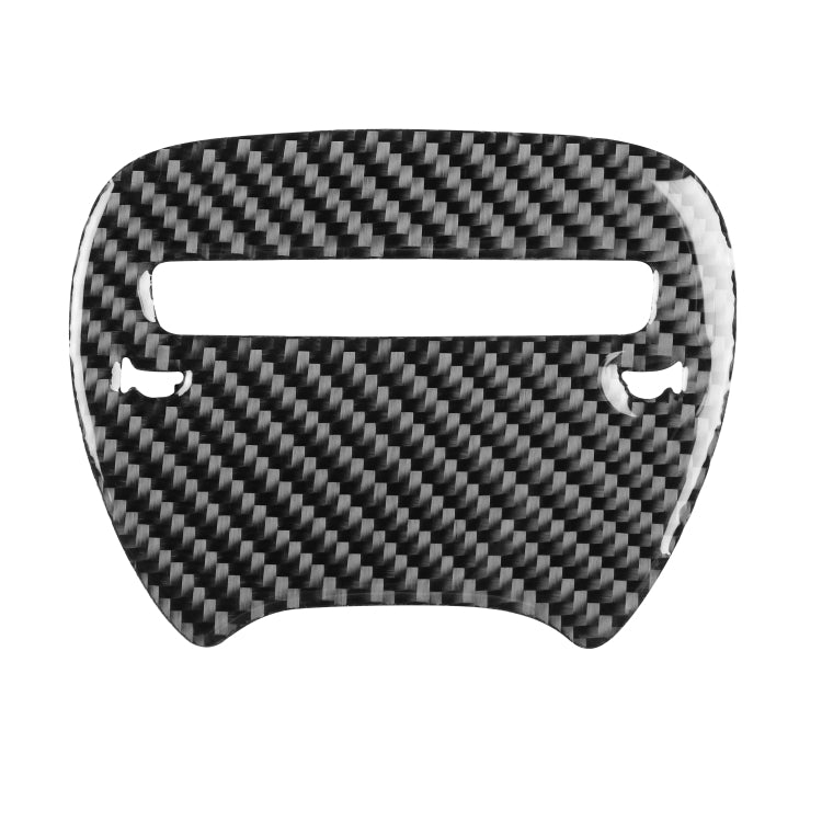 Carbon Fiber Car Steering Wheel Logo Decorative Sticker for Dodge