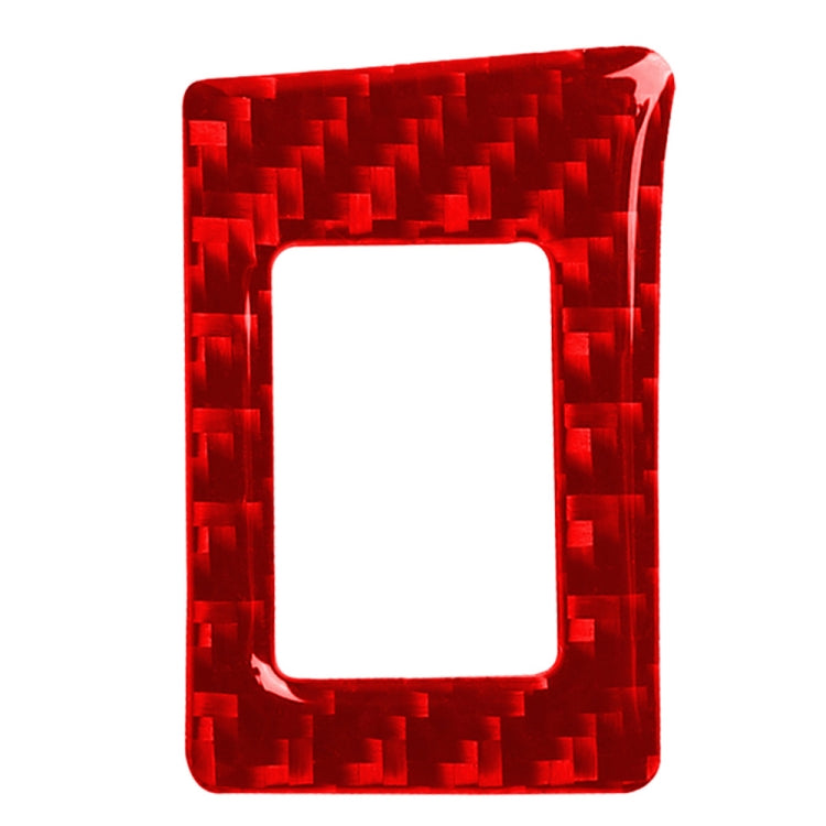 Car Carbon Fiber Double Flash Light Decorative Sticker for Honda