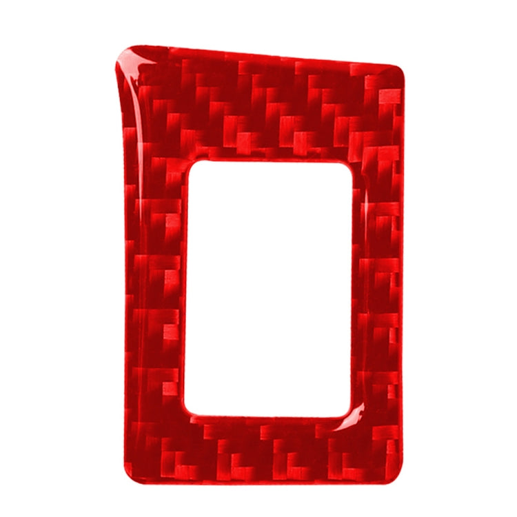 Car Carbon Fiber Double Flash Light Decorative Sticker for Honda