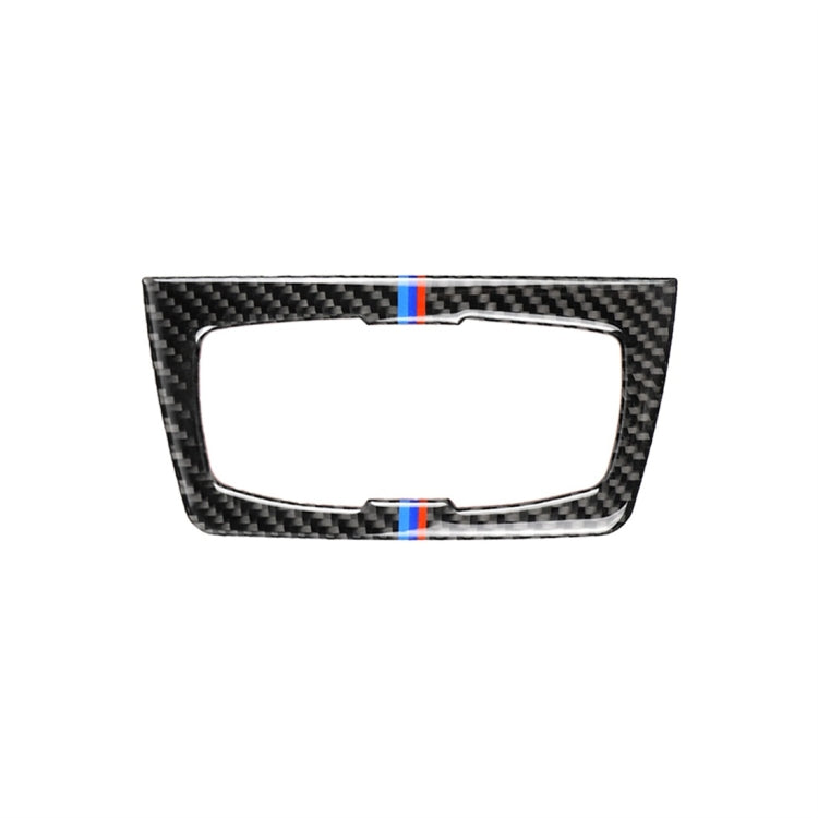 Three Color Carbon Fiber Car Headlight Switch Decorative Sticker for BMW F30 2013-2017 / F34 2013-2017, Headlight Switch(Three Color)