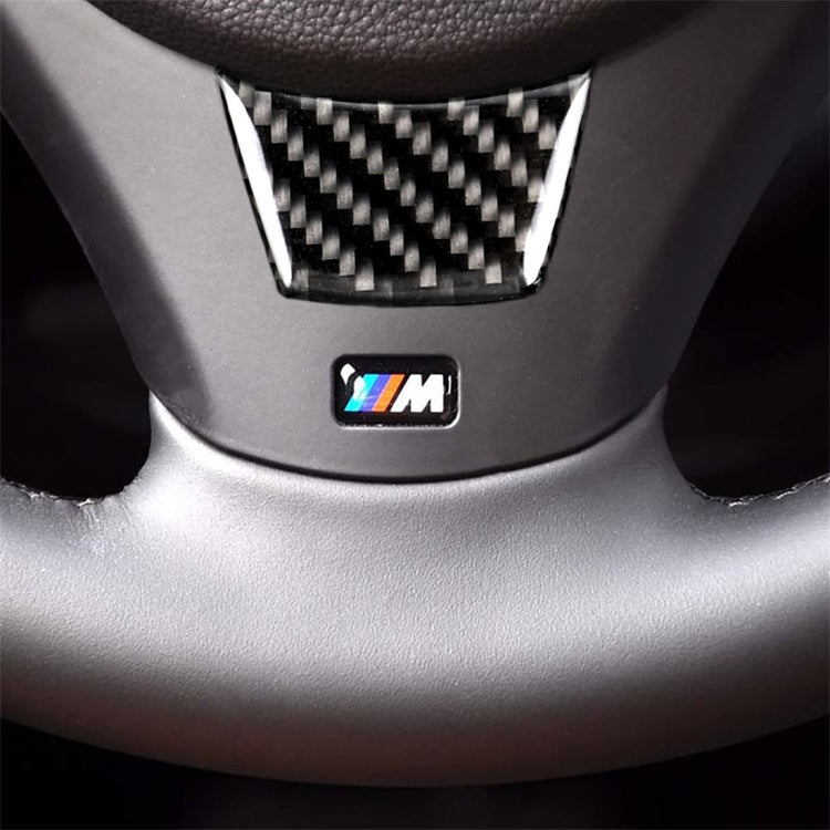 Little B Version Carbon Fiber Car Steering Wheel Decorative Sticker