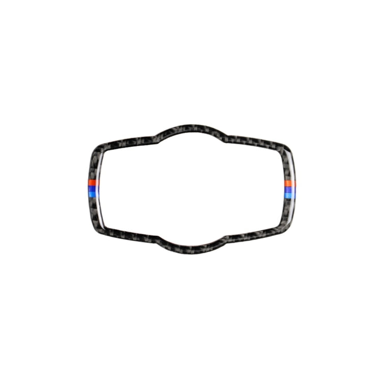 Three Color Carbon Fiber Car Headlight Switch Decorative Sticker for BMW E90 / E92 / E93 2005-2012 / 320i / 325i, Thin Version, Headlight Switch (Three Color)