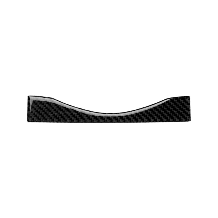 Car Carbon Fiber Multimedia Navigation Buttons Panel Decorative Strip