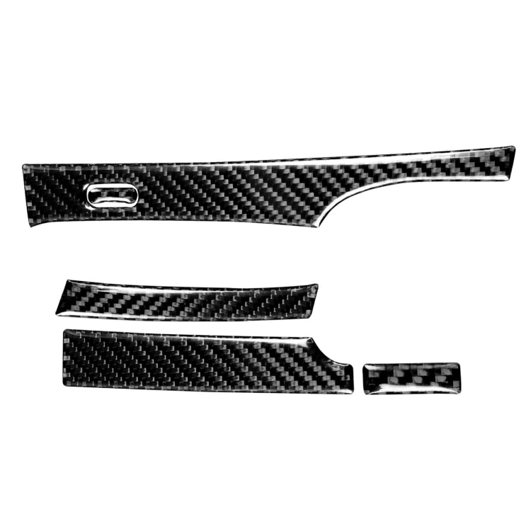 5 in 1 Car Carbon Fiber Automatic Gear Decorative Sticker for Honda