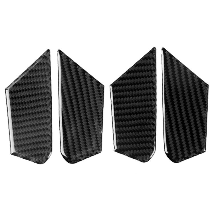 4 in 1 Car Carbon Fiber Inner Door Bowl Decorative Sticker for Alfa