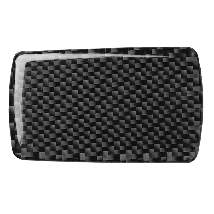 Car Carbon Fiber Storage Box Handle Decorative Sticker for BMW 3