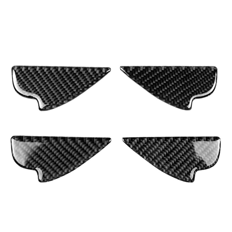 Car Carbon Fiber Inner Door Bowl Decorative Sticker for Mazda