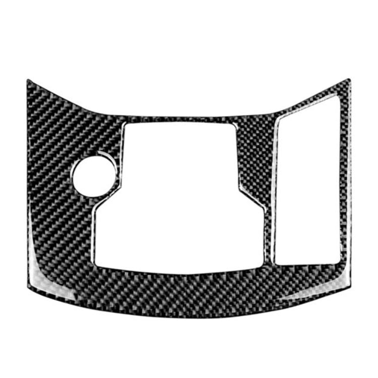 Car Carbon Fiber Electronic Handbrake Panel Decorative Sticker for