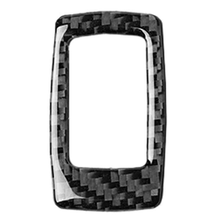 Car Carbon Fiber Trunk Switch Decorative Sticker for BMW 3 Series