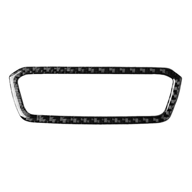 Car Carbon Fiber Headlight Adjustment Frame Decorative Sticker for