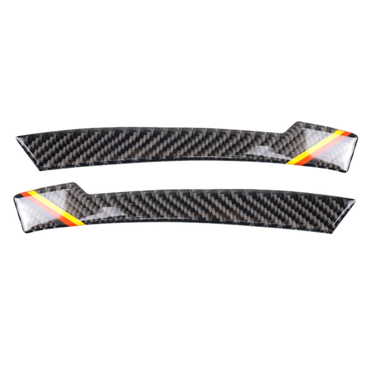 Car Carbon Fiber Rearview Mirror Anti-collision Strip D for