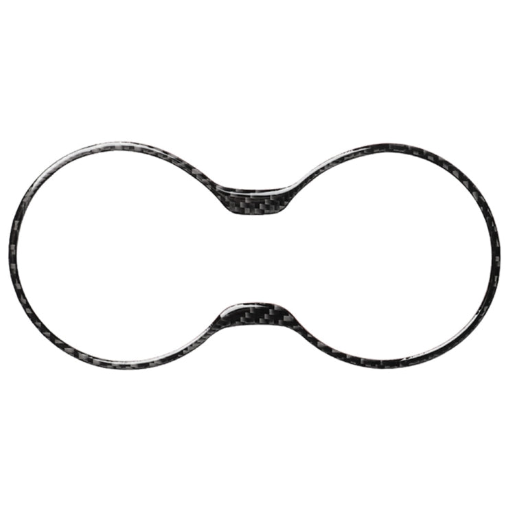 Car Carbon Fiber Water Cup Holder Frame Decorative Sticker for Lexus