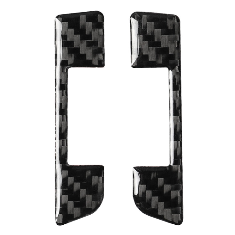 Car Carbon Fiber Left and Right Air Outlet Decorative Sticker for