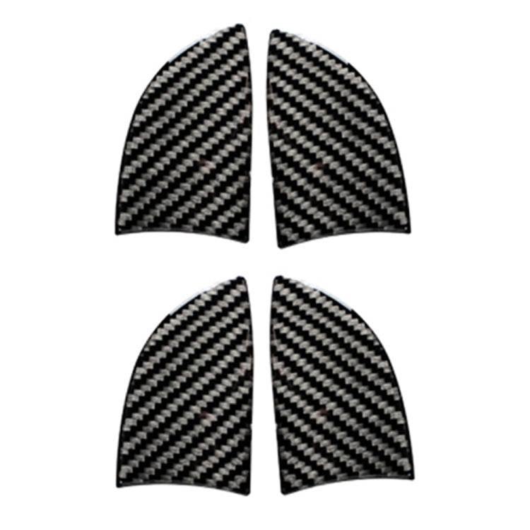 Car Carbon Fiber Inner Door Bowl Decorative Sticker for Lexus NX200 /