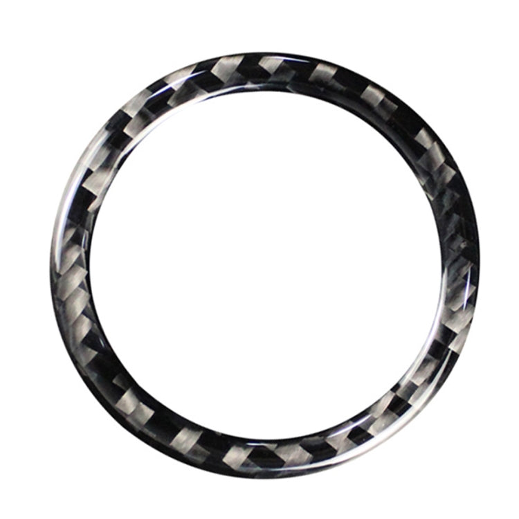 Car Carbon Fiber Start Circle Decorative Sticker for Lexus IS250 300