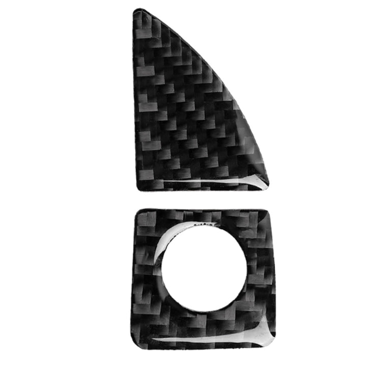 Car Carbon Fiber Glove Box Switch Decorative Sticker for Lexus IS250