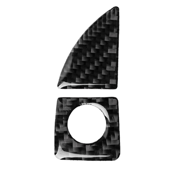 Car Carbon Fiber Glove Box Switch Decorative Sticker for Lexus IS250