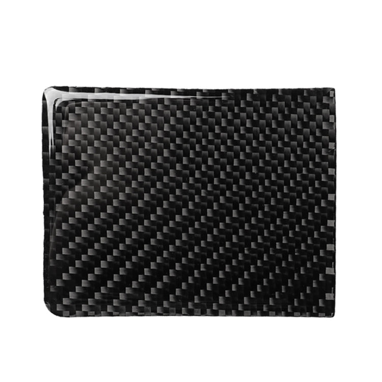 Car Carbon Fiber Water Cup Holder Panel Decorative Sticker for Lexus