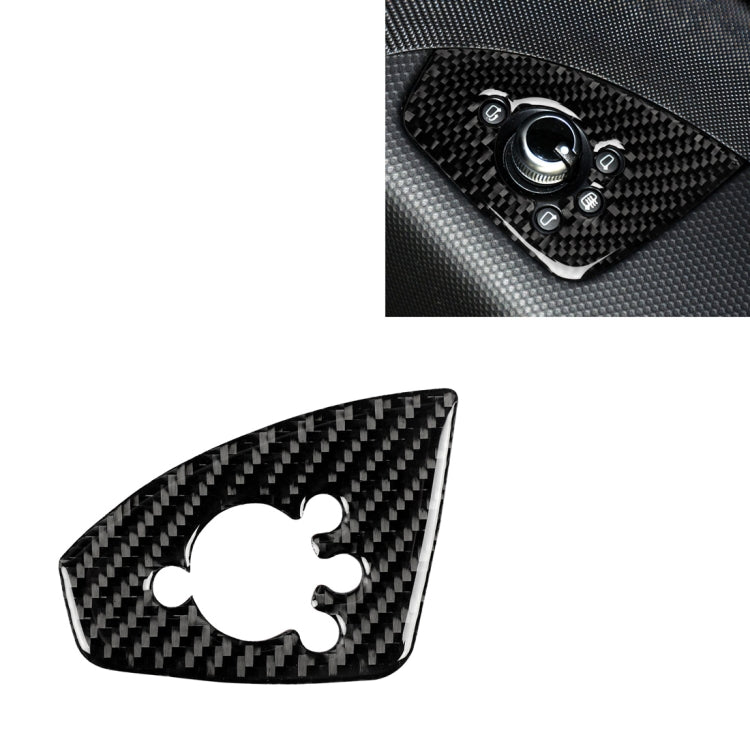Car Carbon Fiber Door Button Decorative Sticker for Audi TT 8n 8J