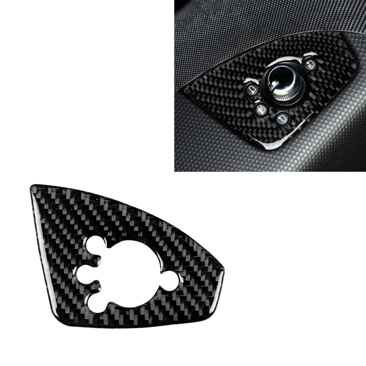 Car Carbon Fiber Door Button Decorative Sticker for Audi TT 8n 8J