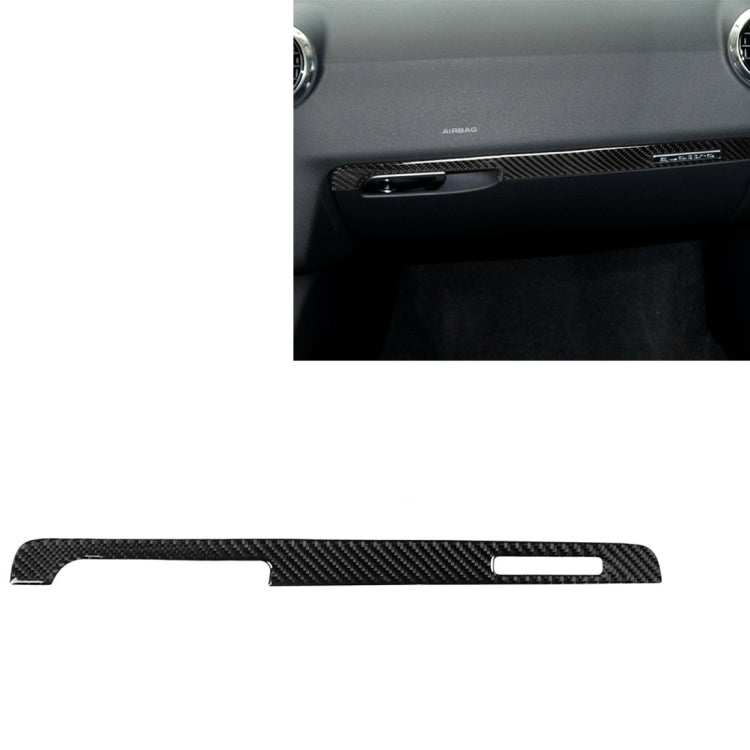 Car Carbon Fiber Passenger Seat Decorative Strip for Audi TT 8n 8J