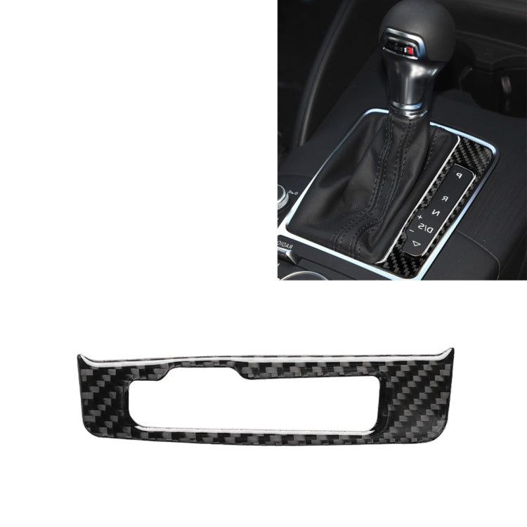 Car Carbon Fiber Gear Shift Frame Decorative Sticker for Audi A3 / 8V