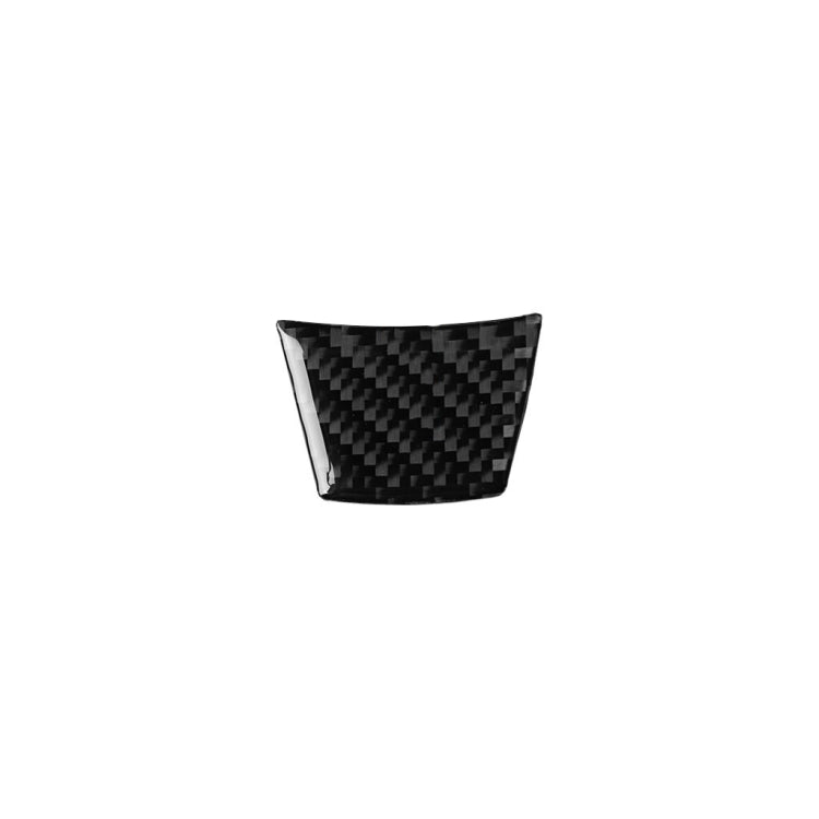 Car Carbon Fiber Solid Color Steering Wheel Decorative Sticker for BMW E70 X5 / E71 X6 2008-2013, Left and Right Drive Universal, Steering Wheel
