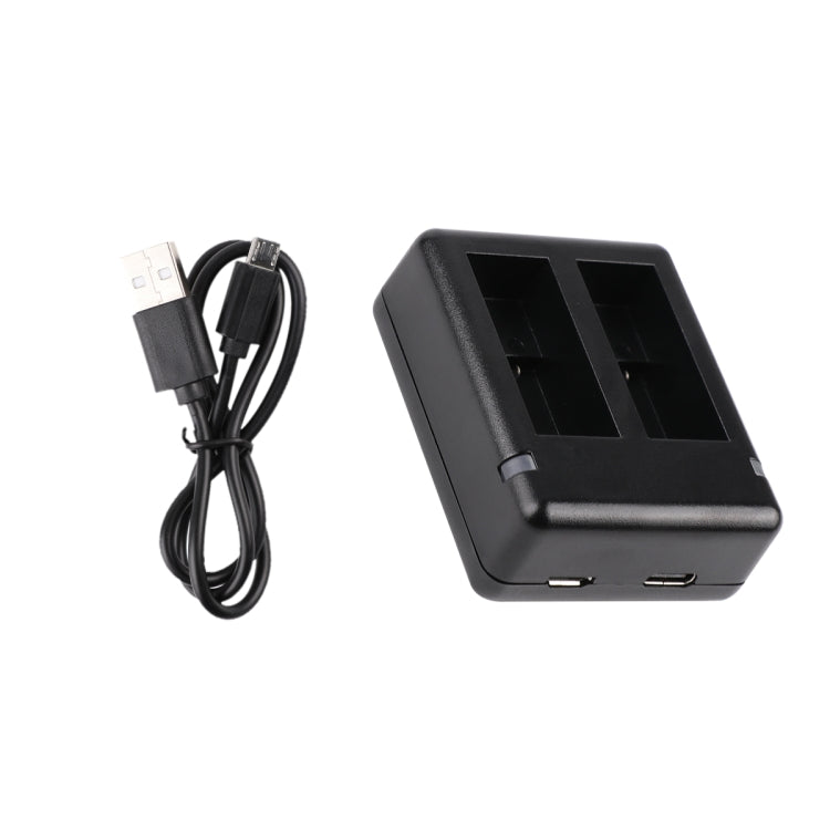 USB Dual Batteries Charger with Cable & Indicator Light for GoPro HERO ...