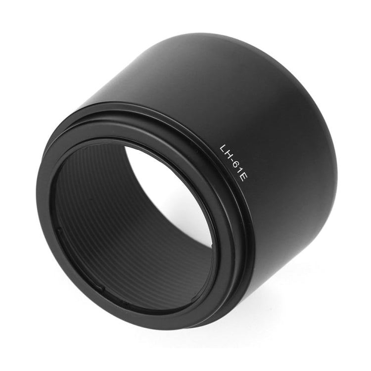 LH-61E Lens Hood Shade for Olympus ZUIKO DIGITAL ED 75-300mm F4-5.6 / ED 75-300mm F4.8-6.7 Lens, For Olympus LH-61E