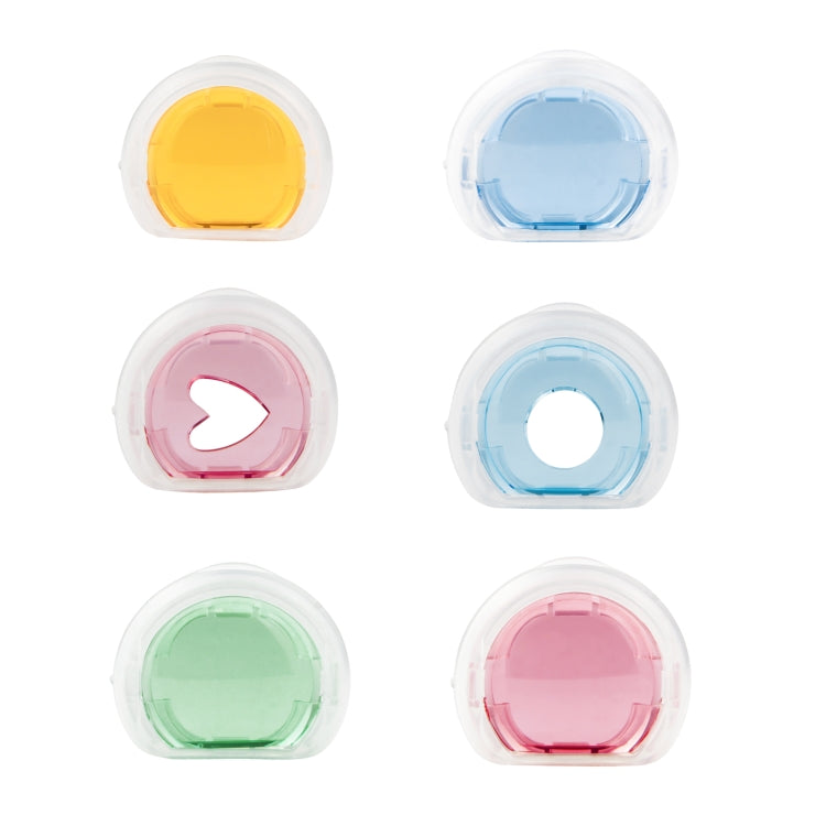 6 PCS / Set Jelly Six Colors Camera Filter for Fujifilm Instax mini 11, 6-in-1 For FUJIFILM instax mini 11
