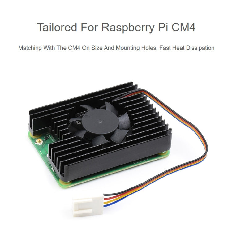 Waveshare Dedicated All-in-One 3007 Cooling Fan for Raspberry Pi CM4 ...