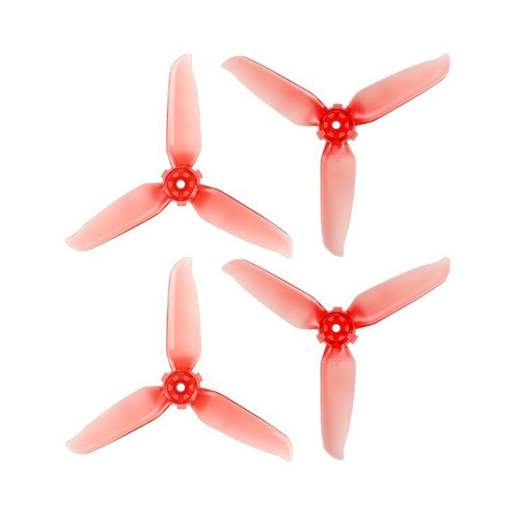 RCSTQ 2 Pairs Clear Color Quick-release Propellers for DJI FPV, For DJI FPV(Red)