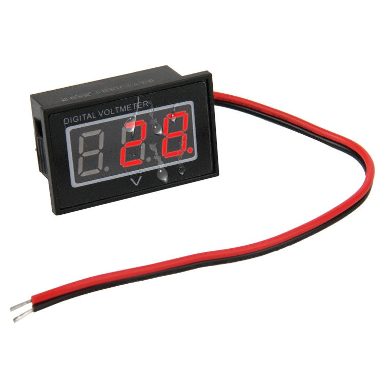 V40D 2 Wires Red Light Display Mini Waterproof IPX4... – Bulky Mart