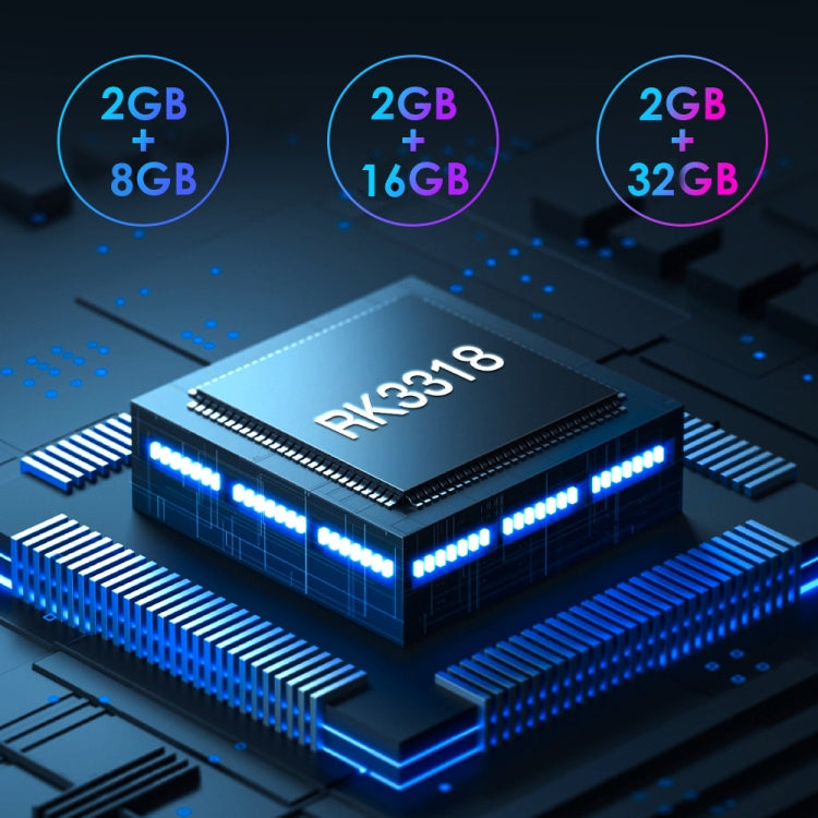 H50 Mini 4K Smart Network TV Box, Android 10.0, RK3318 Quad Core, 2GB ...