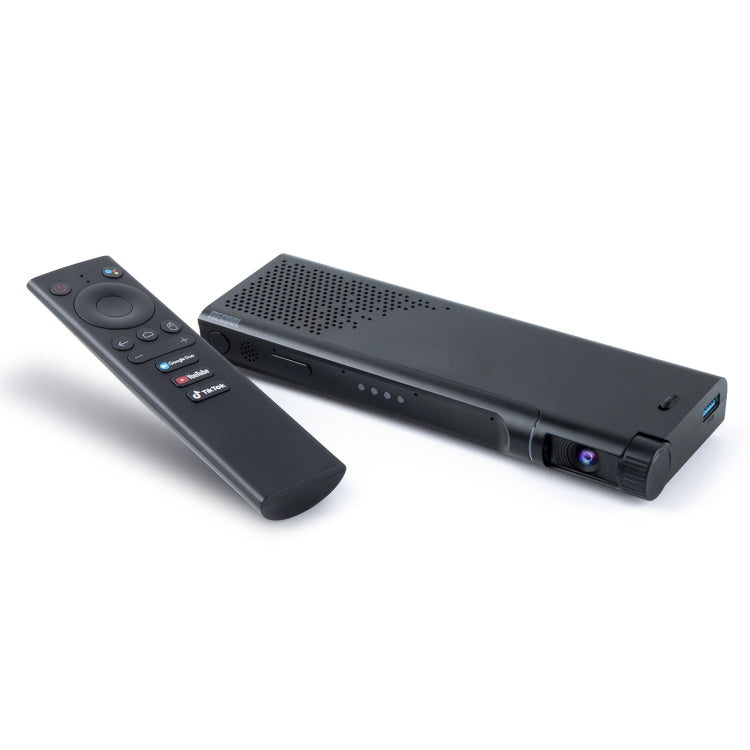 KA2 Video Calling on TV Android 10.0 Smart TV Box with Remote Control, Amlogic S905X4 Quad Core Cortex A35, 4GB+64GB, Dual-Band / Ethernet / Camera, KA2 4GB+64GB