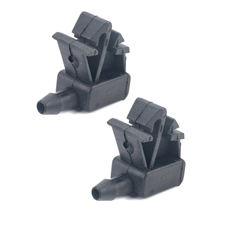 2 PCS Front Windshield Washer Wiper Jet Water Spray Nozzle 6438Z7 for