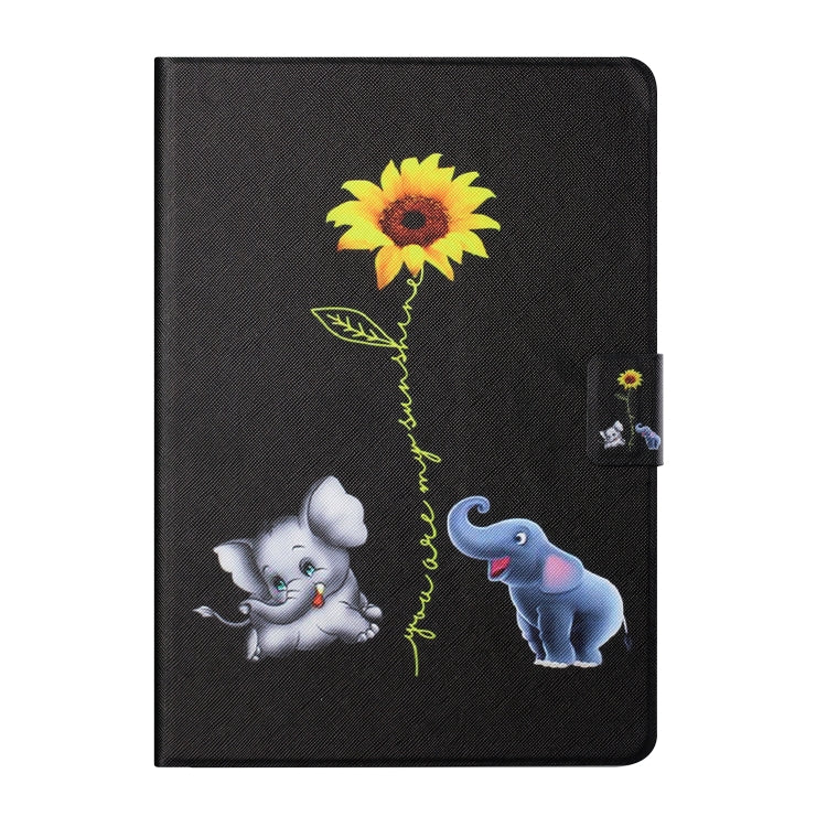 Colored Drawing Horizontal Flip Leather Case with Holder & Card Slots & Sleep / Wake-up Function, For iPad Mini 5/4/3/2/1, For iPad 10.2 / iPad Air 10.5 （2019） / iPad Pro 10.5 inch, For iPad Air / Air 2 / 2017 / 2018                                    ...