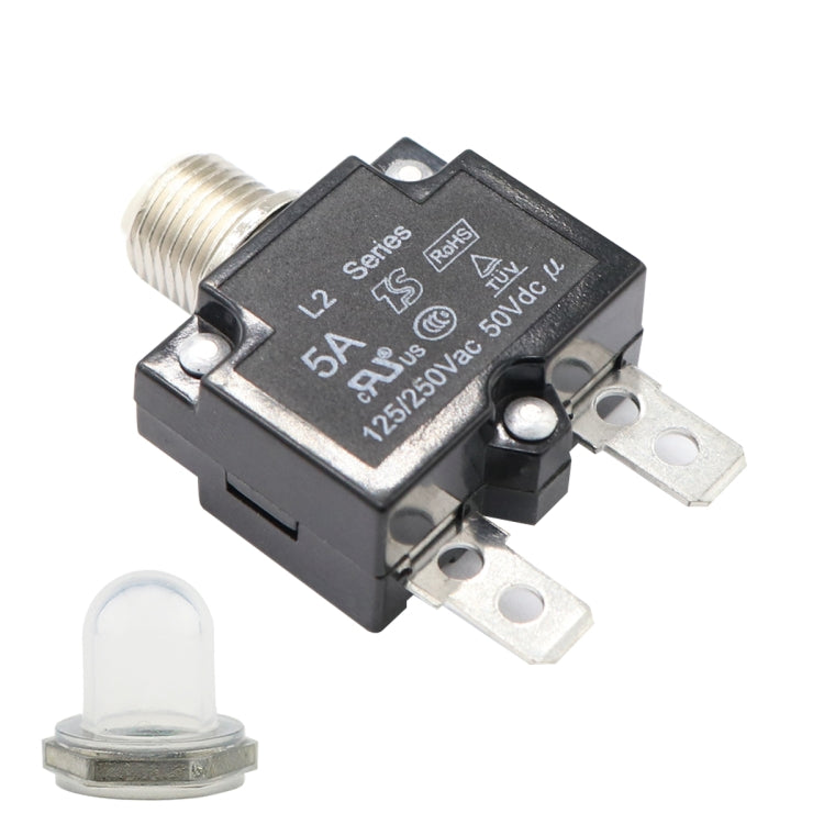 L2 Series 50V Car Overload Protector Manual Reset DC Circuit Breaker