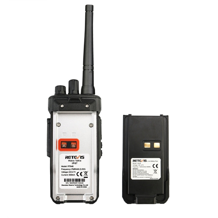RETEVIS RT48 2W 16CHS Waterproof FRS Handheld Walkie Talkie, US Plug ...