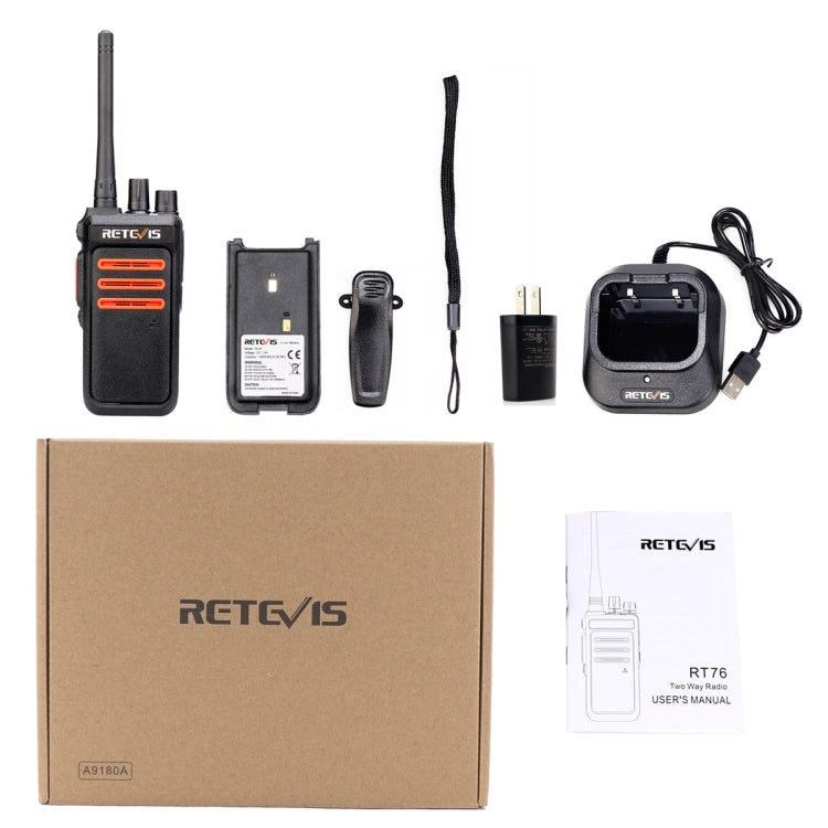 RETEVIS RT76 5W 30CHS GMRS Two Way Radio Handheld Walkie Talkie, US Pl ...